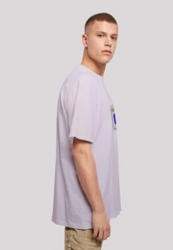 F4NT4STIC California Games Plate Retro Gaming Sevensquared - T-Shirt Print - Lilac -F4Nt4Stic 9edefe6116dc484685bfcb179c26dc9f