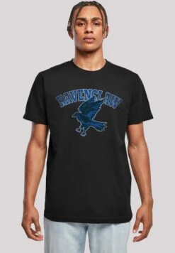 F4NT4STIC Harry Potter Ravenclaw Emblem - T-Shirt Print - Black