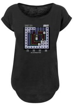 F4NT4STIC Retro Gaming Level 45 - T-Shirt Print - Black -F4Nt4Stic a052e3a956414588b5ad2b2fabd49bcc