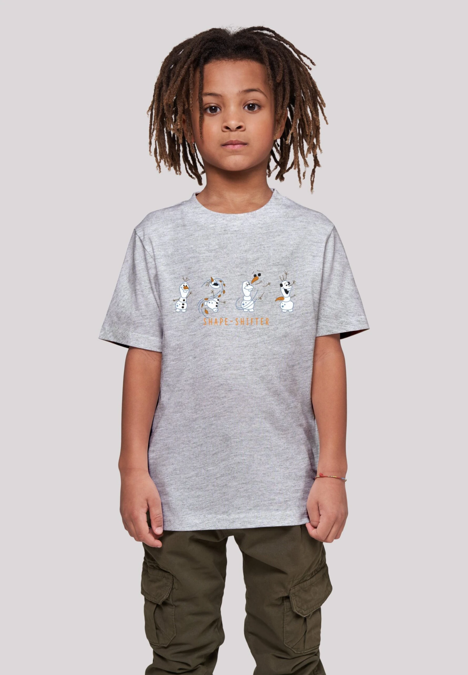 F4NT4STIC Disney Frozen 2 Olaf Shape-Shifter - T-Shirt Print - Heather Grey 4 F4NT4STIC Disney Frozen 2 Olaf Shape-Shifter - T-Shirt Print - Heather Grey - Afbeelding 2