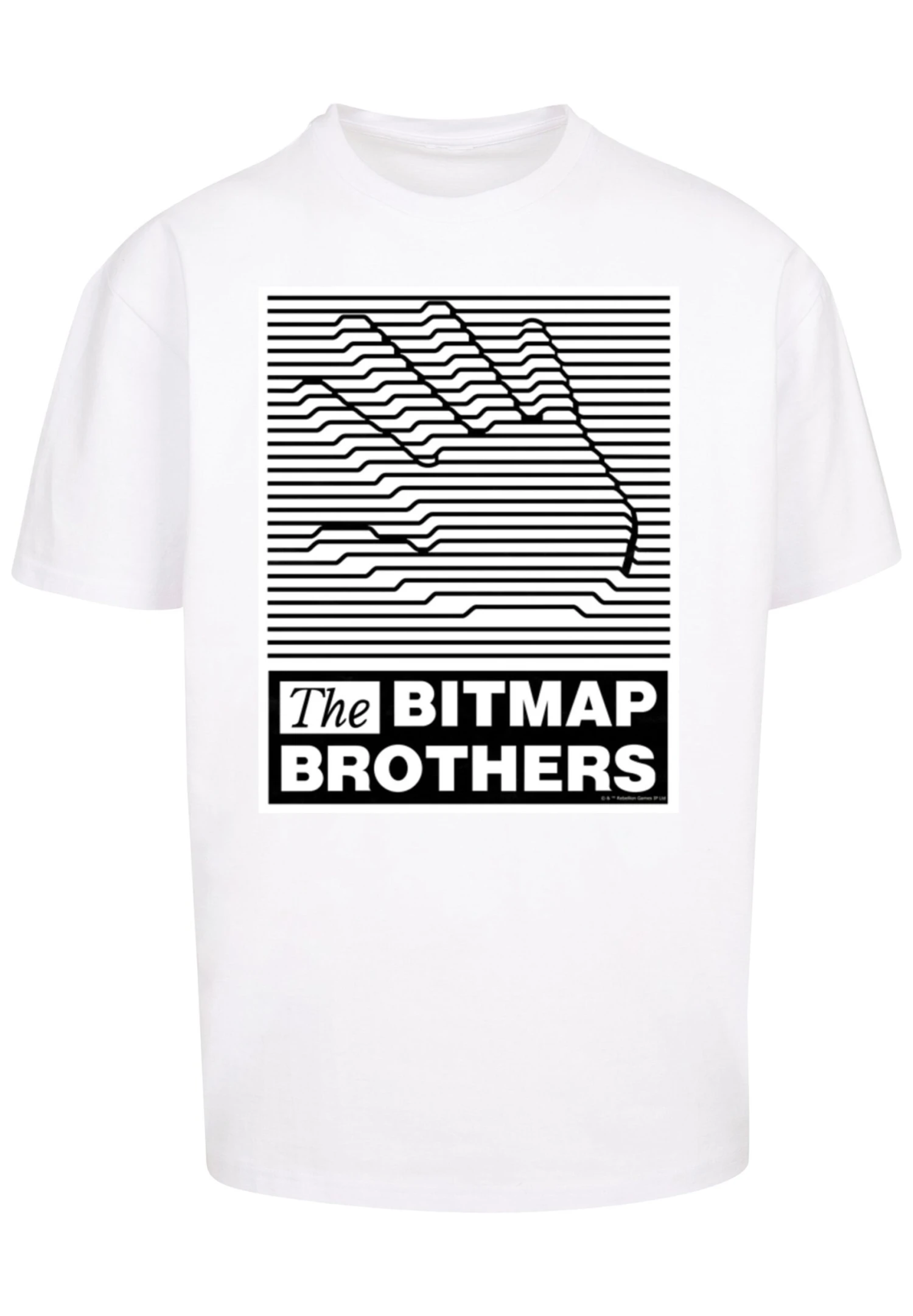F4NT4STIC Bitmap Bros Retro Gaming Sevensquared - T-Shirt Print - White 8 F4NT4STIC Bitmap Bros Retro Gaming Sevensquared - T-Shirt Print - White - Afbeelding 6
