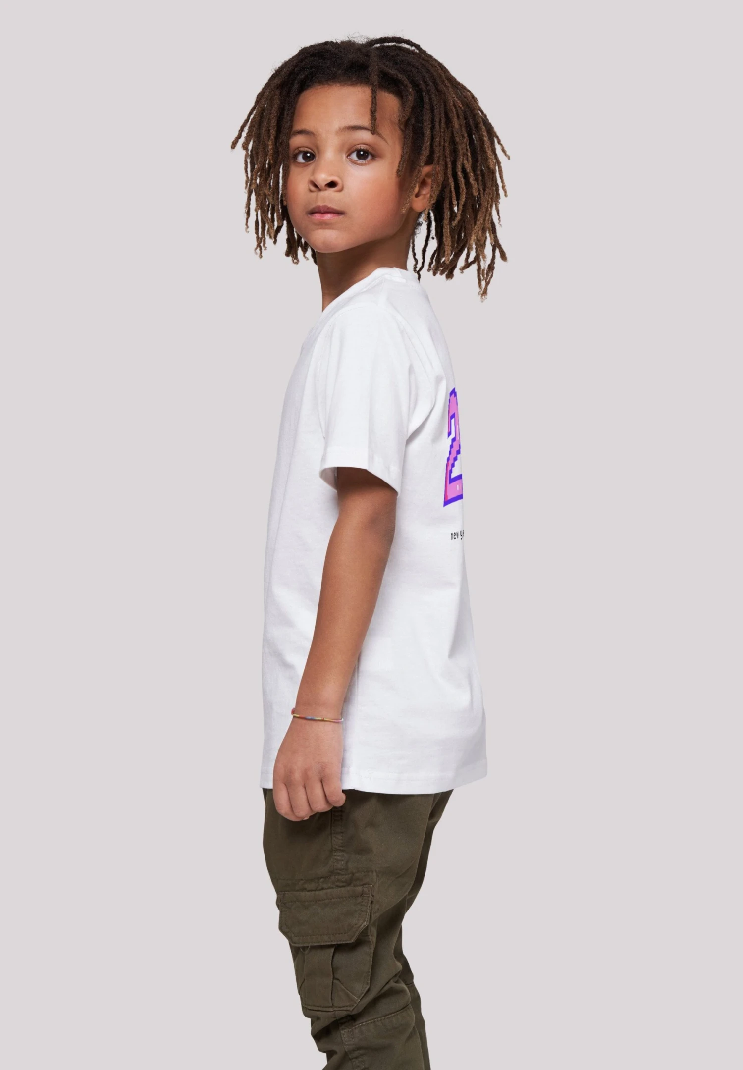 F4NT4STIC Silvester Party Happy People Only - T-Shirt Print - White 5 F4NT4STIC Silvester Party Happy People Only - T-Shirt Print - White - Afbeelding 3