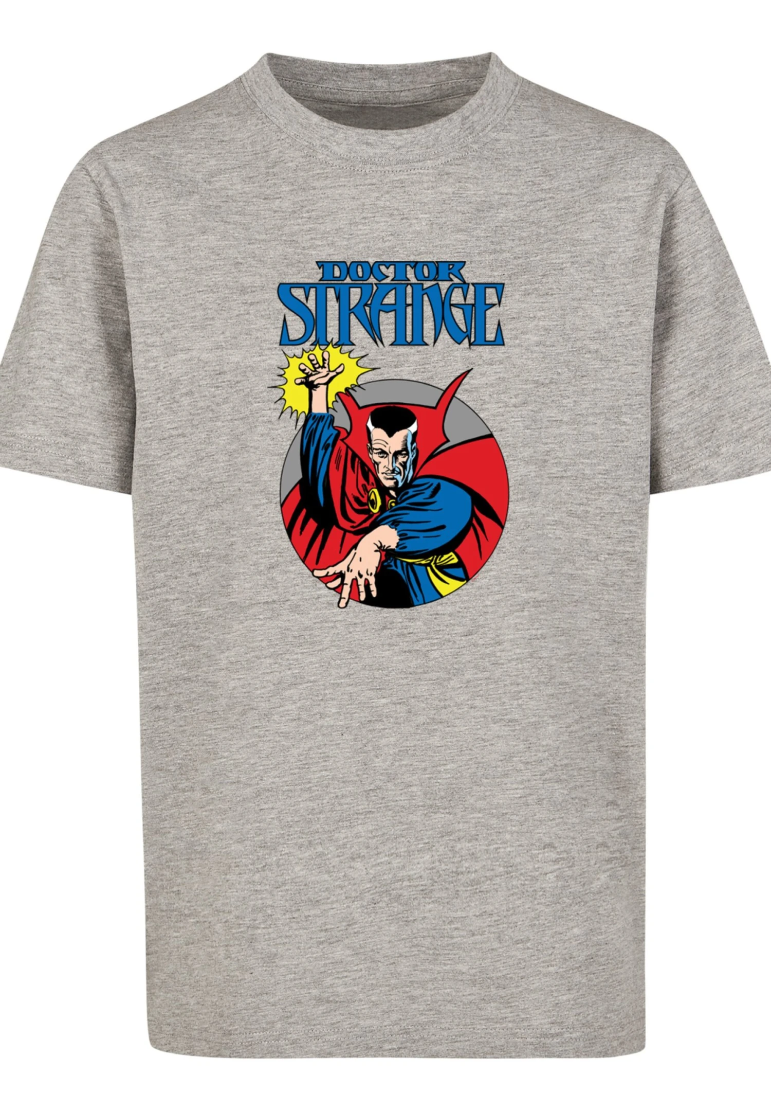 F4NT4STIC Marvel Doctor Strange Circle - T-Shirt Print - Heather Grey 8 F4NT4STIC Marvel Doctor Strange Circle - T-Shirt Print - Heather Grey - Afbeelding 6