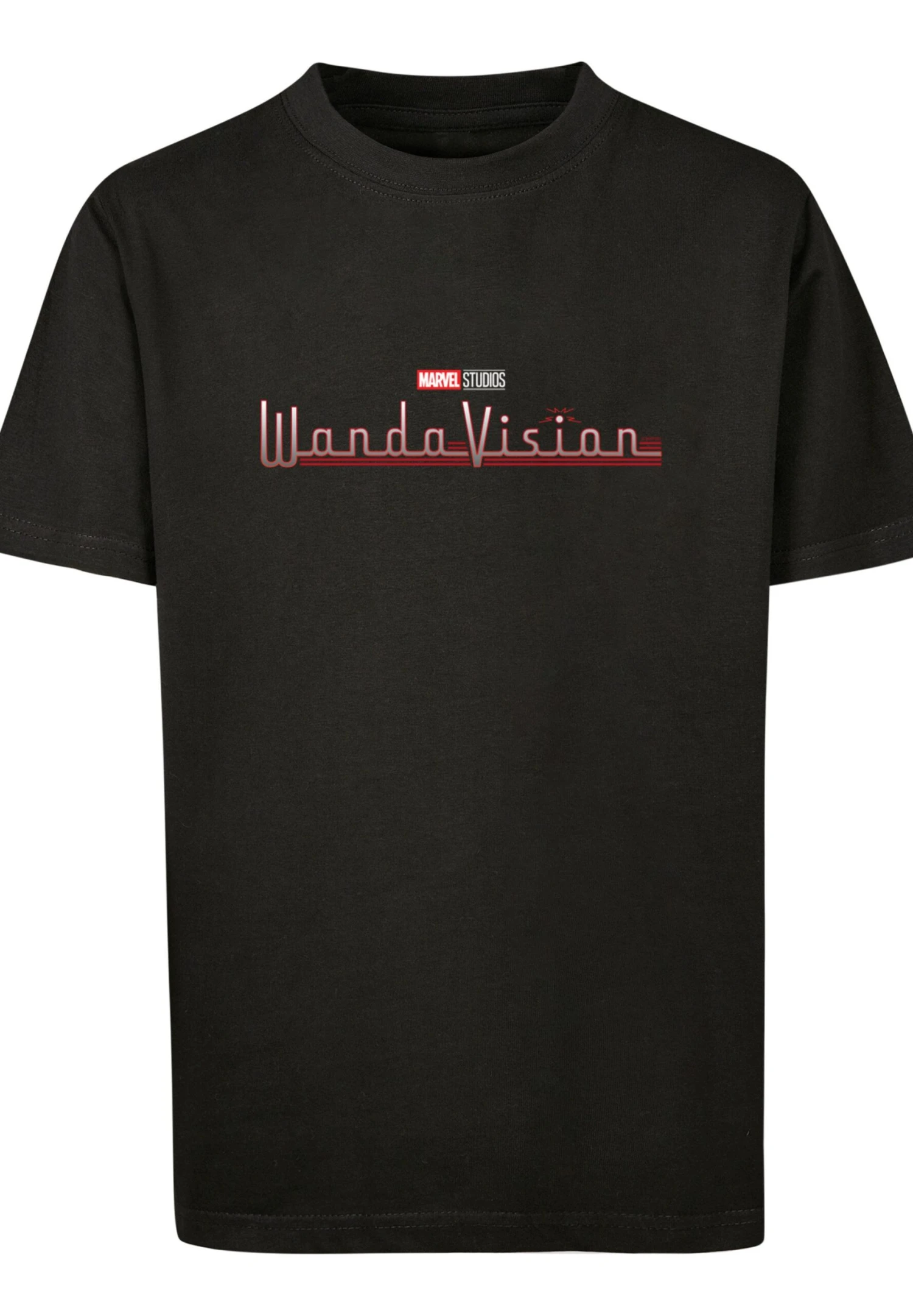 F4NT4STIC Marvel Wandavision Logo - T-Shirt Print - Black 8 F4NT4STIC Marvel Wandavision Logo - T-Shirt Print - Black - Afbeelding 6