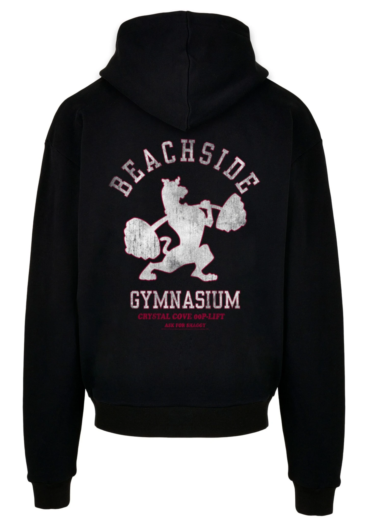F4NT4STIC Scooby Doo Beachside Gymnasium Gym Workout - Hoodie - Black 9 F4NT4STIC Scooby Doo Beachside Gymnasium Gym Workout - Hoodie - Black - Afbeelding 7