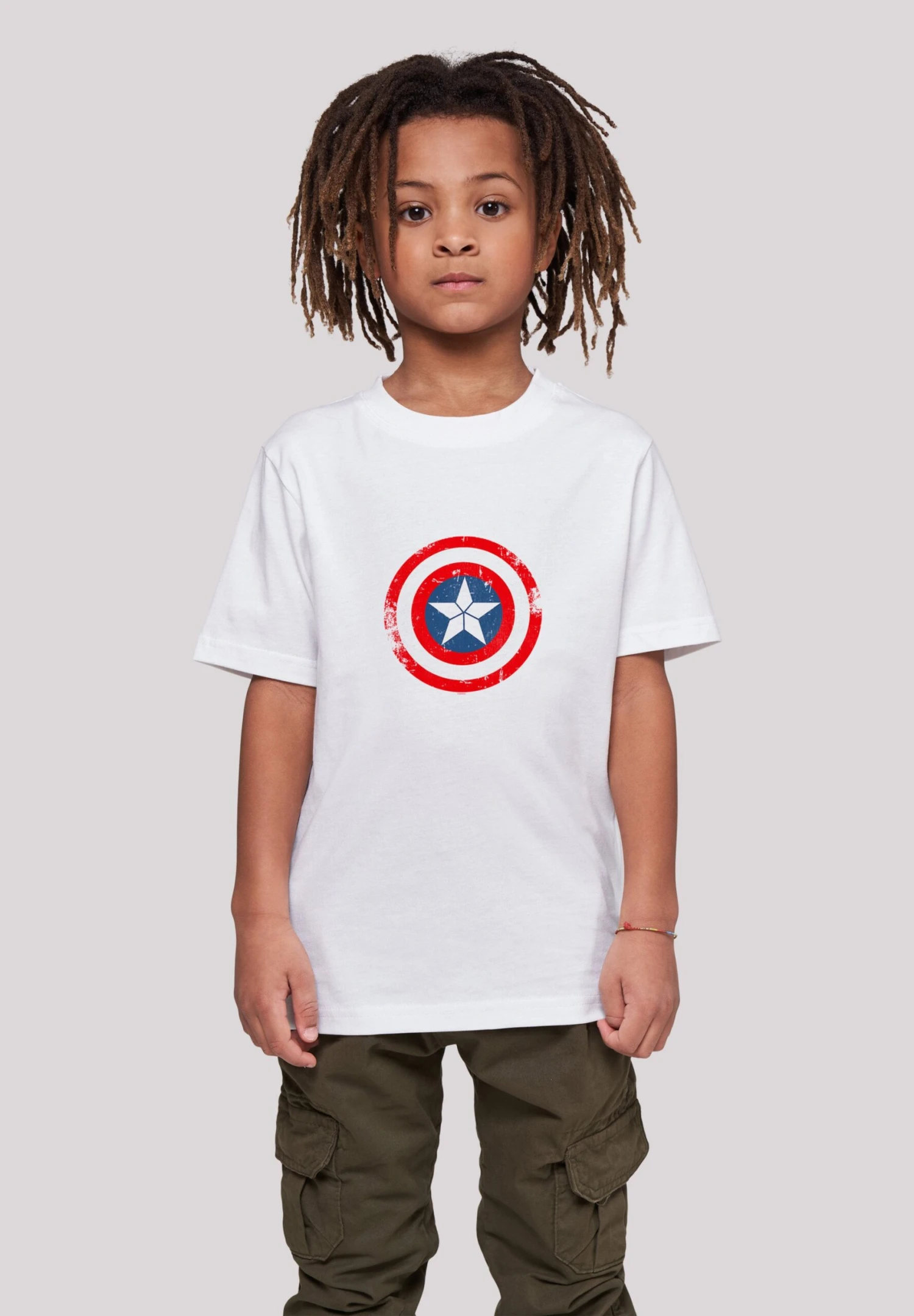 F4NT4STIC Marvel Captain America Civil War Schild - T-Shirt Print - White 4 F4NT4STIC Marvel Captain America Civil War Schild - T-Shirt Print - White - Afbeelding 2