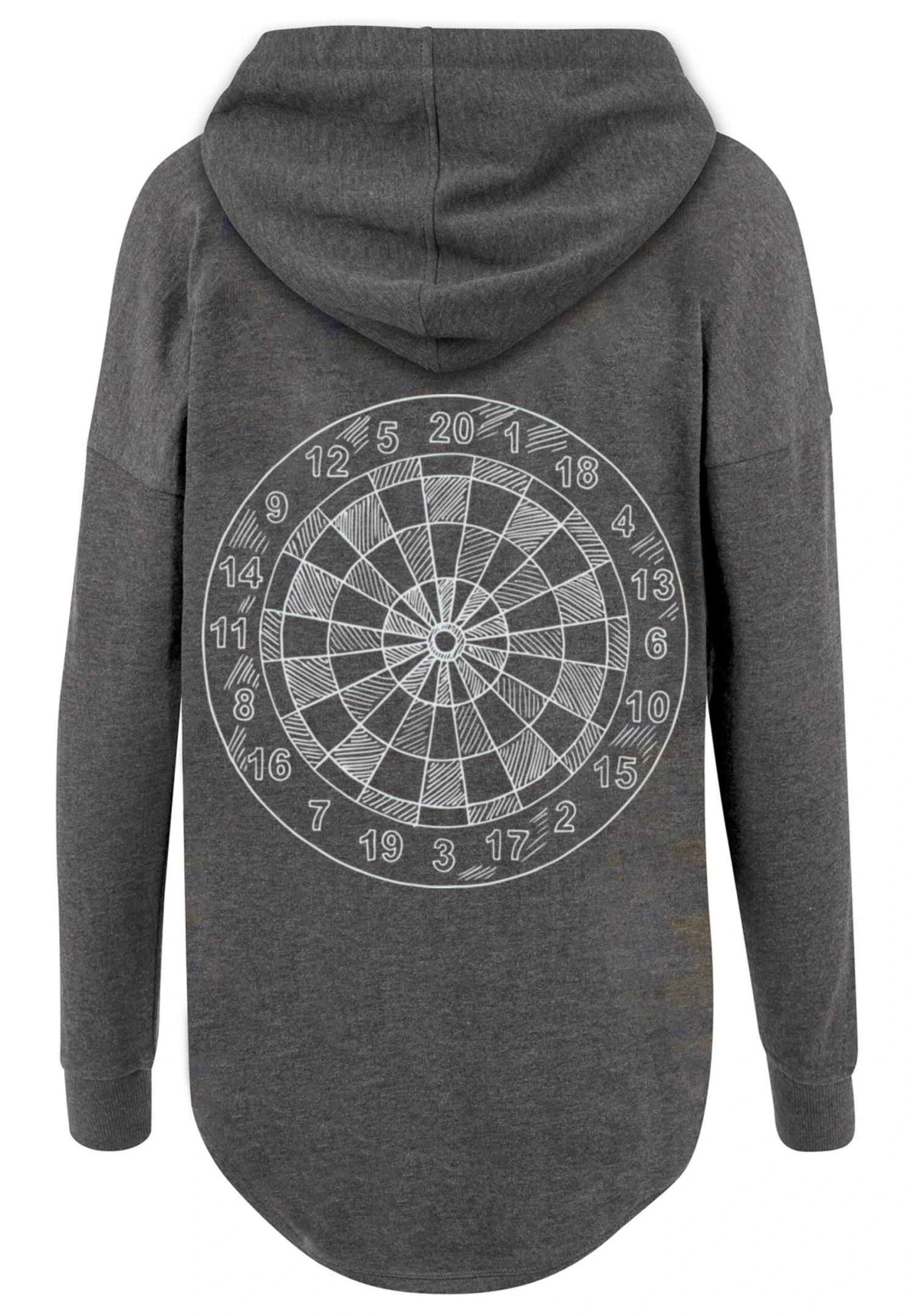 F4NT4STIC Darts Arrows Dartpfeile - Hoodie - Charcoal 9 F4NT4STIC Darts Arrows Dartpfeile - Hoodie - Charcoal - Afbeelding 7