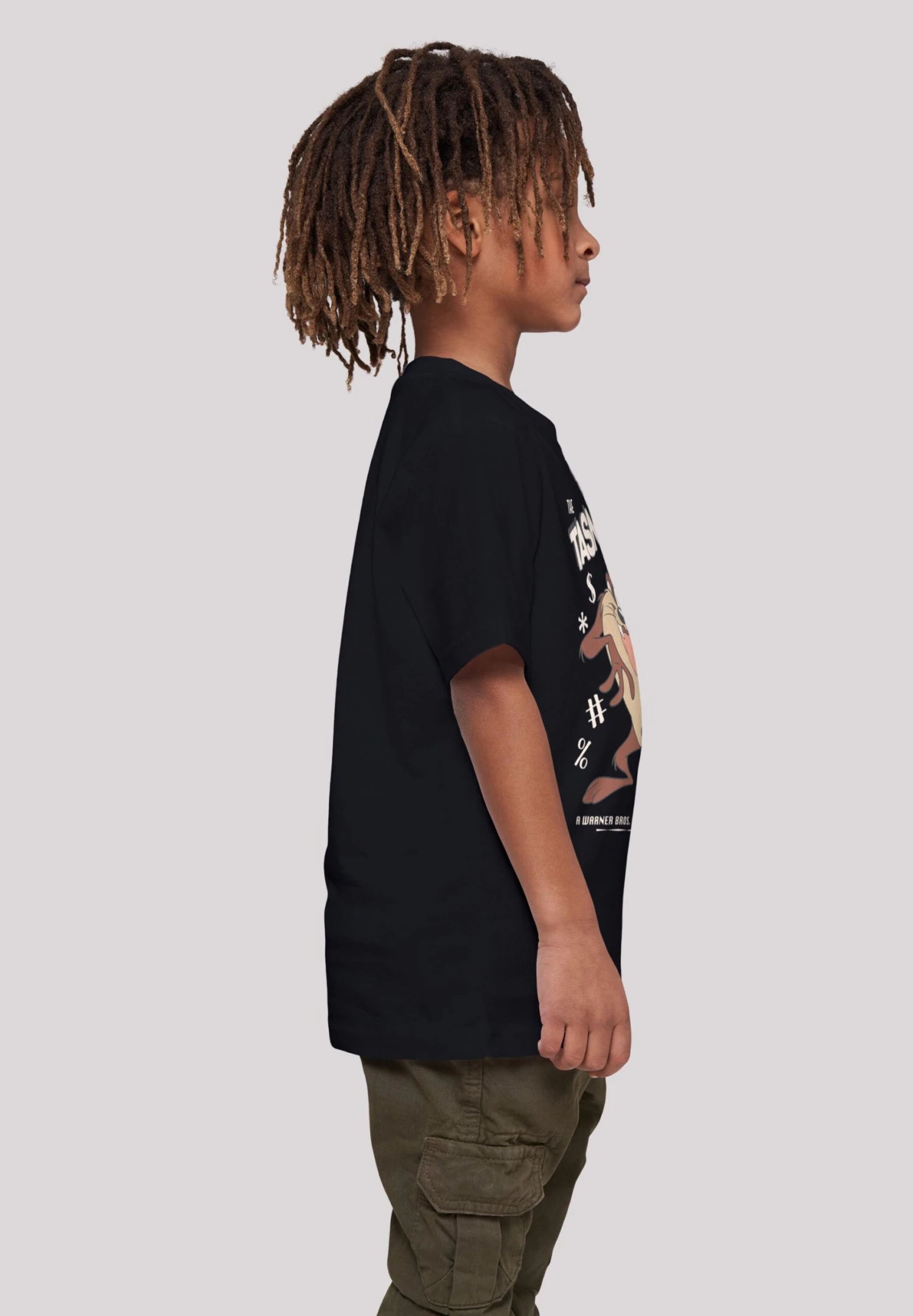 F4NT4STIC Looney Tunes Taz Vintage Tasmanian Devil Cartoon - T-Shirt Print - Black 7 F4NT4STIC Looney Tunes Taz Vintage Tasmanian Devil Cartoon - T-Shirt Print - Black - Afbeelding 5