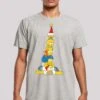 F4NT4STIC The Simpsons Family Christmas Weihnachtsbaum - T-Shirt Print - Heather Grey 2 F4NT4STIC The Simpsons Family Christmas Weihnachtsbaum - T-Shirt Print - Heather Grey -F4Nt4Stic b1dc5588d3f6440c9c0905b14e3fe288