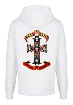 F4NT4STIC Guns N Roses Band Appetite For Destruction - Hoodie - White 15 F4NT4STIC Guns N Roses Band Appetite For Destruction - Hoodie - White -F4Nt4Stic b28a571073c943a0b5e549392da627a7