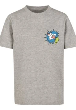 F4NT4STIC Looney Tunes Bugs Bunny Carrot - T-Shirt Print - Heather Grey -F4Nt4Stic b2e9e5ca1c1e4a3fbf2551f97976aaa2
