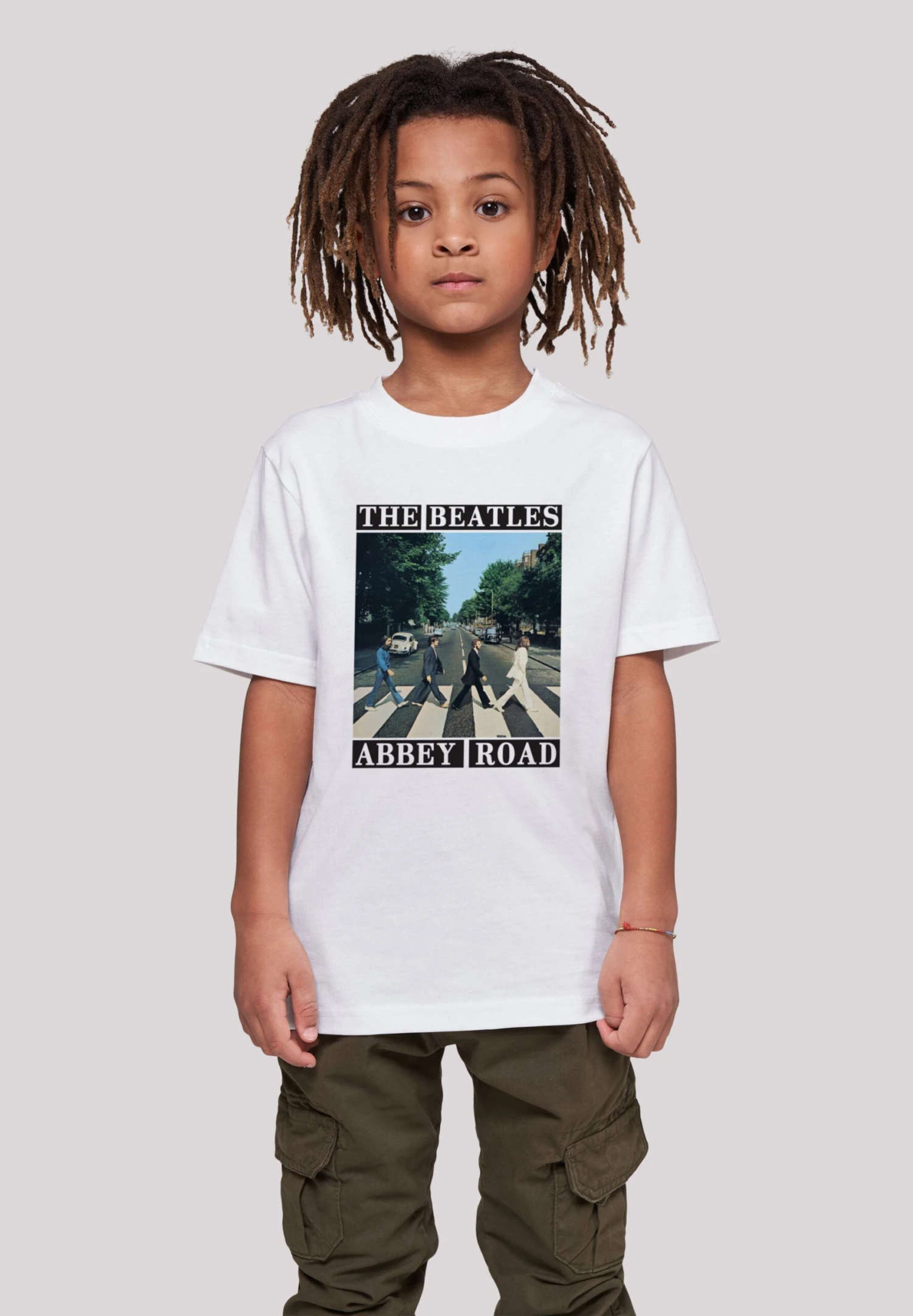 F4NT4STIC The Beatles Band Abbey Road - T-Shirt Print - White 4 F4NT4STIC The Beatles Band Abbey Road - T-Shirt Print - White - Afbeelding 2