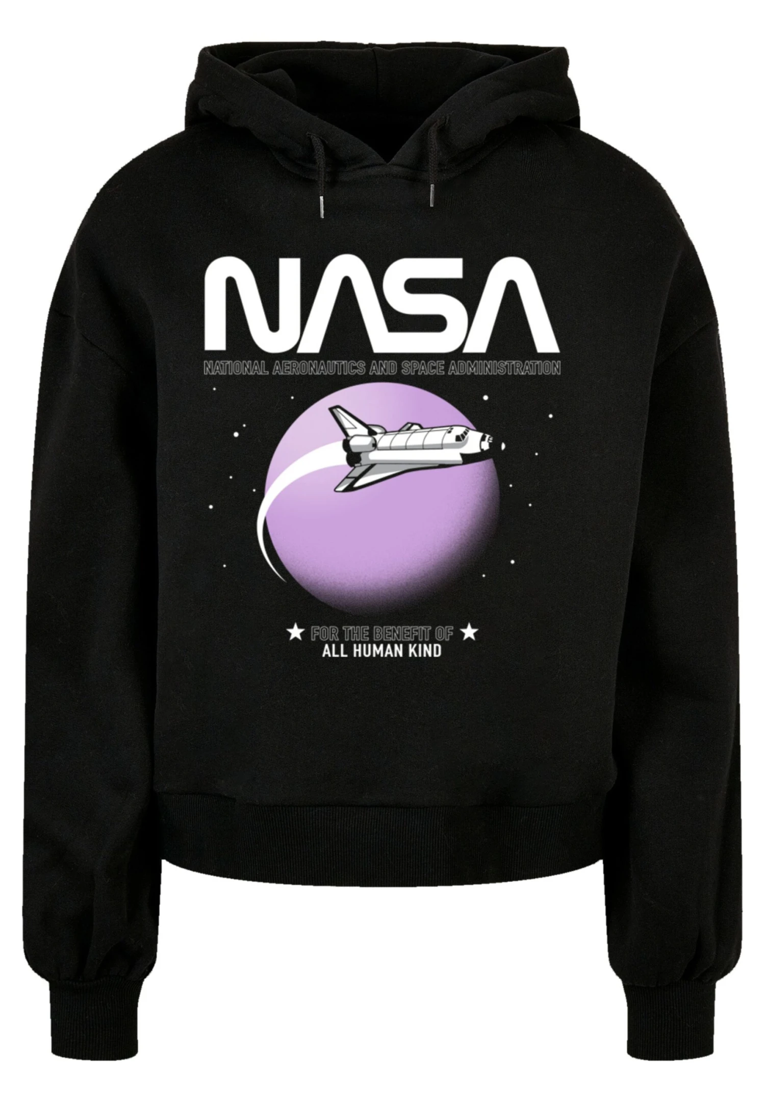 F4NT4STIC Nasa Shuttle Orbit Oversize- Hoodie - Schwarz 8 F4NT4STIC Nasa Shuttle Orbit Oversize- Hoodie - Schwarz - Afbeelding 6