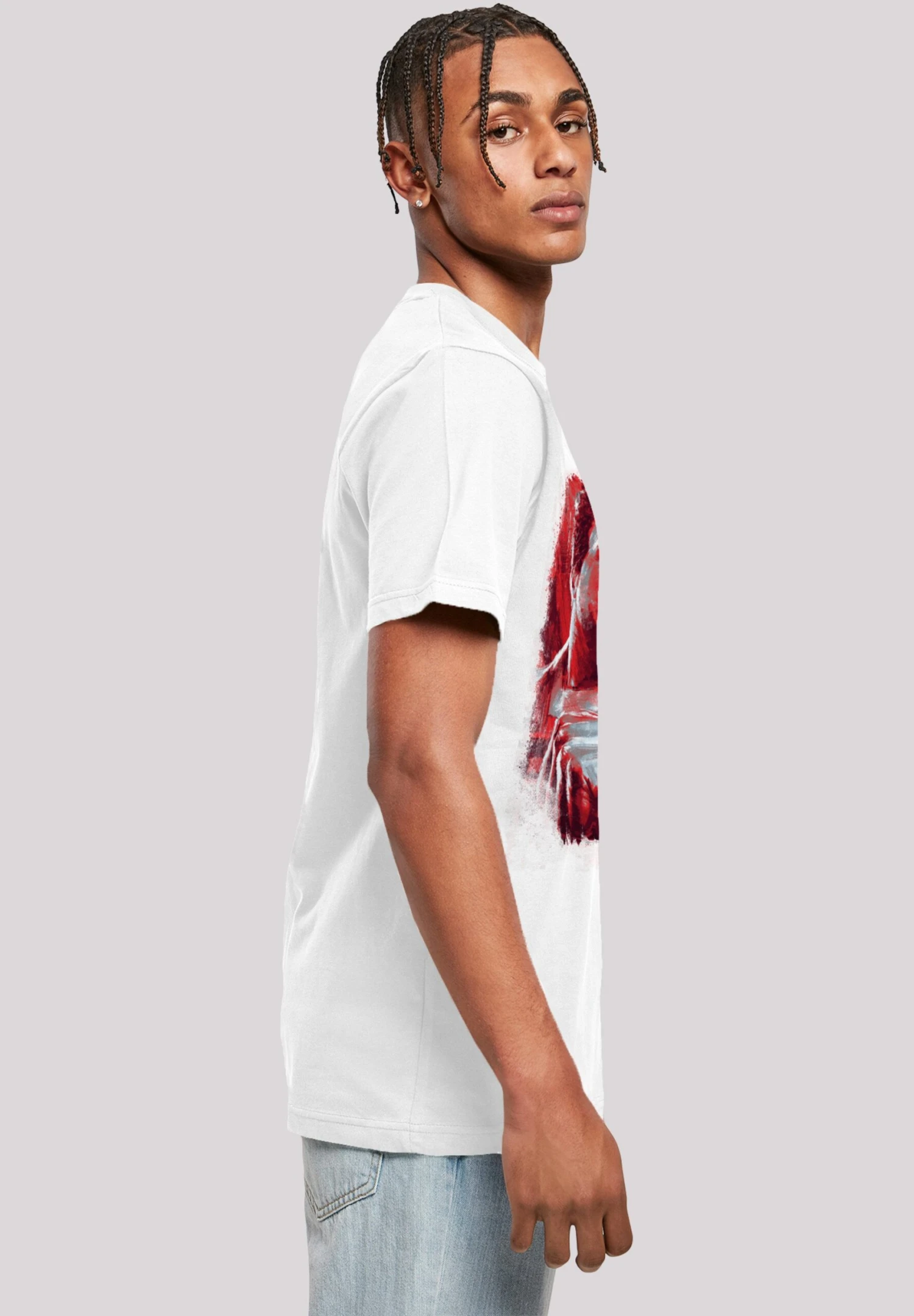 F4NT4STIC Marvel Avengers Endgame Hulk Brushed - T-Shirt Print - White 6 F4NT4STIC Marvel Avengers Endgame Hulk Brushed - T-Shirt Print - White - Afbeelding 4