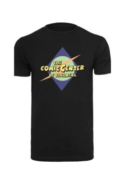 F4NT4STIC Big Bang Theory The Comic Center - T-Shirt Print - Black -F4Nt4Stic b5b7c46ccfd2484892197a3e40d7b8c3