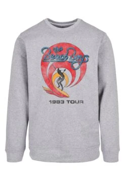 F4NT4STIC The Beach Boys Band Surfer 83 Vintage - Sweater - Heather Grey -F4Nt4Stic b691994a0fe94a59b9da995e3bc16334