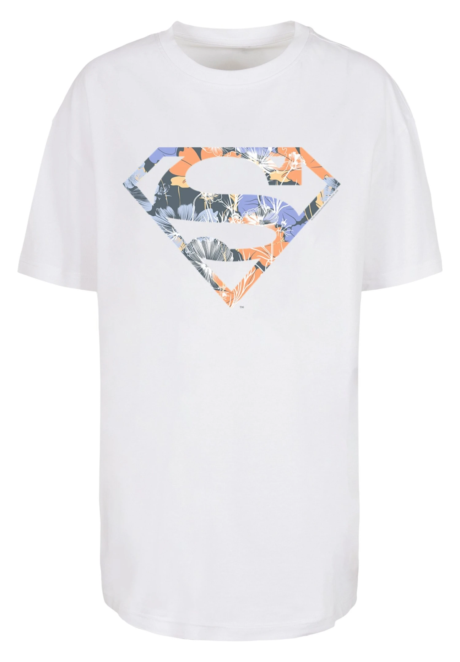 F4NT4STIC Superman - T-Shirt Print - White 8 F4NT4STIC Superman - T-Shirt Print - White - Afbeelding 6