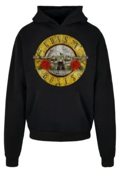 F4NT4STIC Guns 'N' Roses Vintage Classic Logo- Hoodie - Schwarz