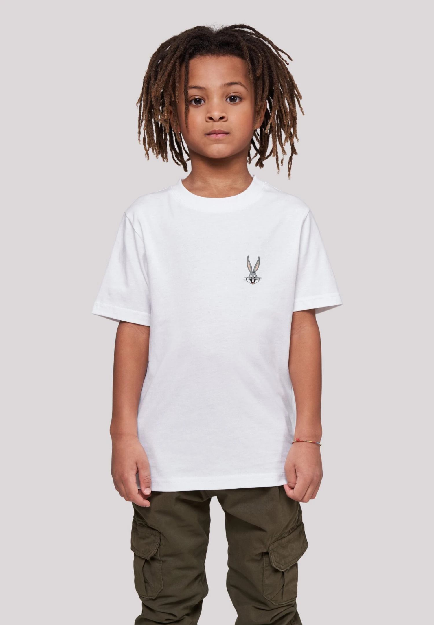 F4NT4STIC Looney Tunes Bugs Bunny Breast- T-Shirt Print - White 4 F4NT4STIC Looney Tunes Bugs Bunny Breast- T-Shirt Print - White - Afbeelding 2