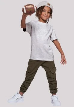 F4NT4STIC Harry Potter Slytherin Seal - T-Shirt Print - Heather Grey