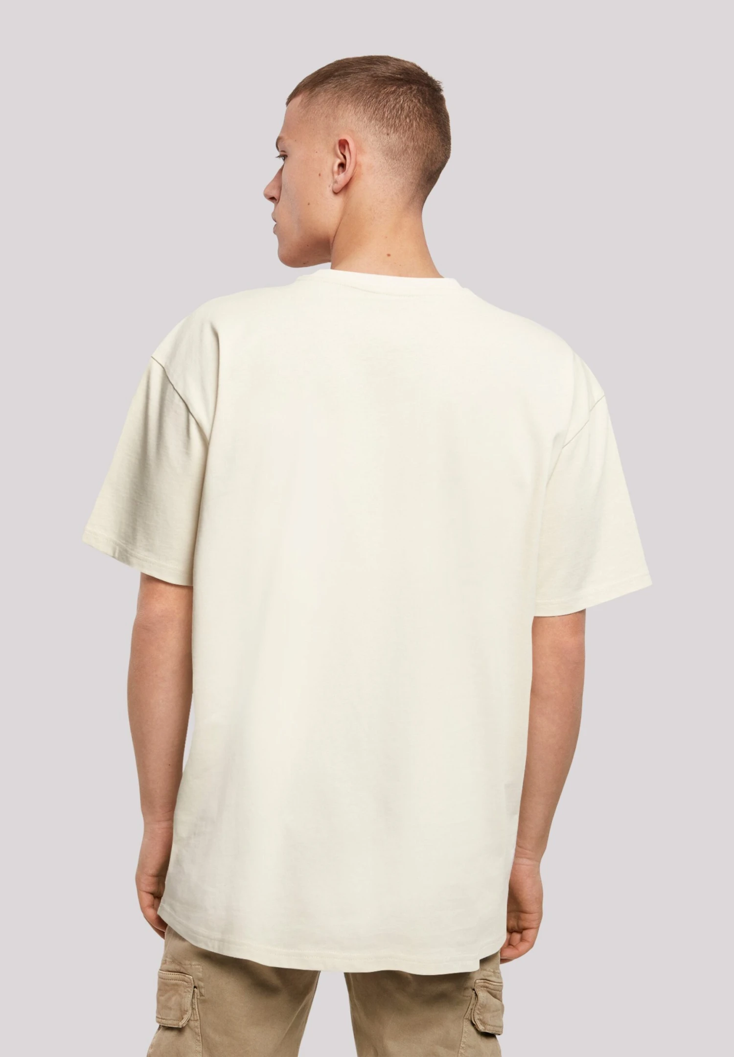 F4NT4STIC Oversize- T-Shirt Print - Sand 5 F4NT4STIC Oversize- T-Shirt Print - Sand - Afbeelding 3