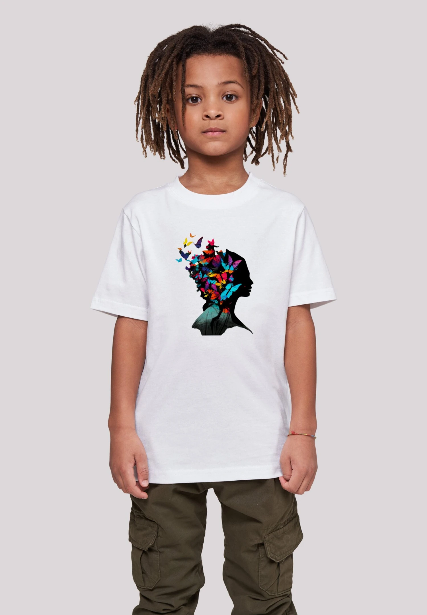 F4NT4STIC Silhouette Tee Unisex - T-Shirt Print - Weiß 4 F4NT4STIC Silhouette Tee Unisex - T-Shirt Print - Weiß - Afbeelding 2