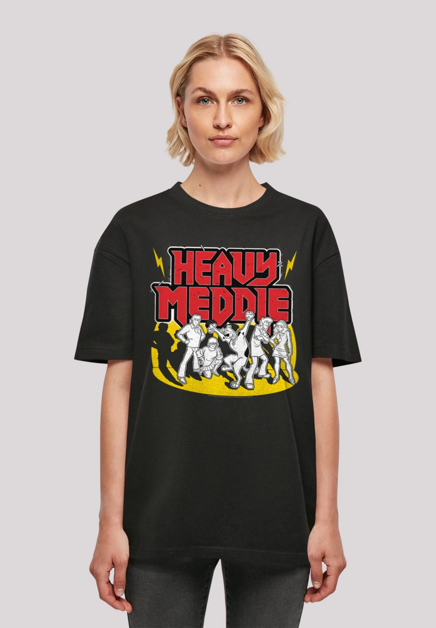 F4NT4STIC Scooby Doo Cartoon Trickfilm Serie Heavy Meddle - T-Shirt Print - Black 3 F4NT4STIC Scooby Doo Cartoon Trickfilm Serie Heavy Meddle - T-Shirt Print - Black