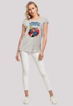 F4NT4STIC Marvel Doctor Strange Circle - T-Shirt Print - Heather Grey -F4Nt4Stic bbb35aa2232b426e916091cc85cedd6a