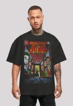 F4NT4STIC Batman Superheld Comic Rogues Gallery Cover - T-Shirt Print - Black