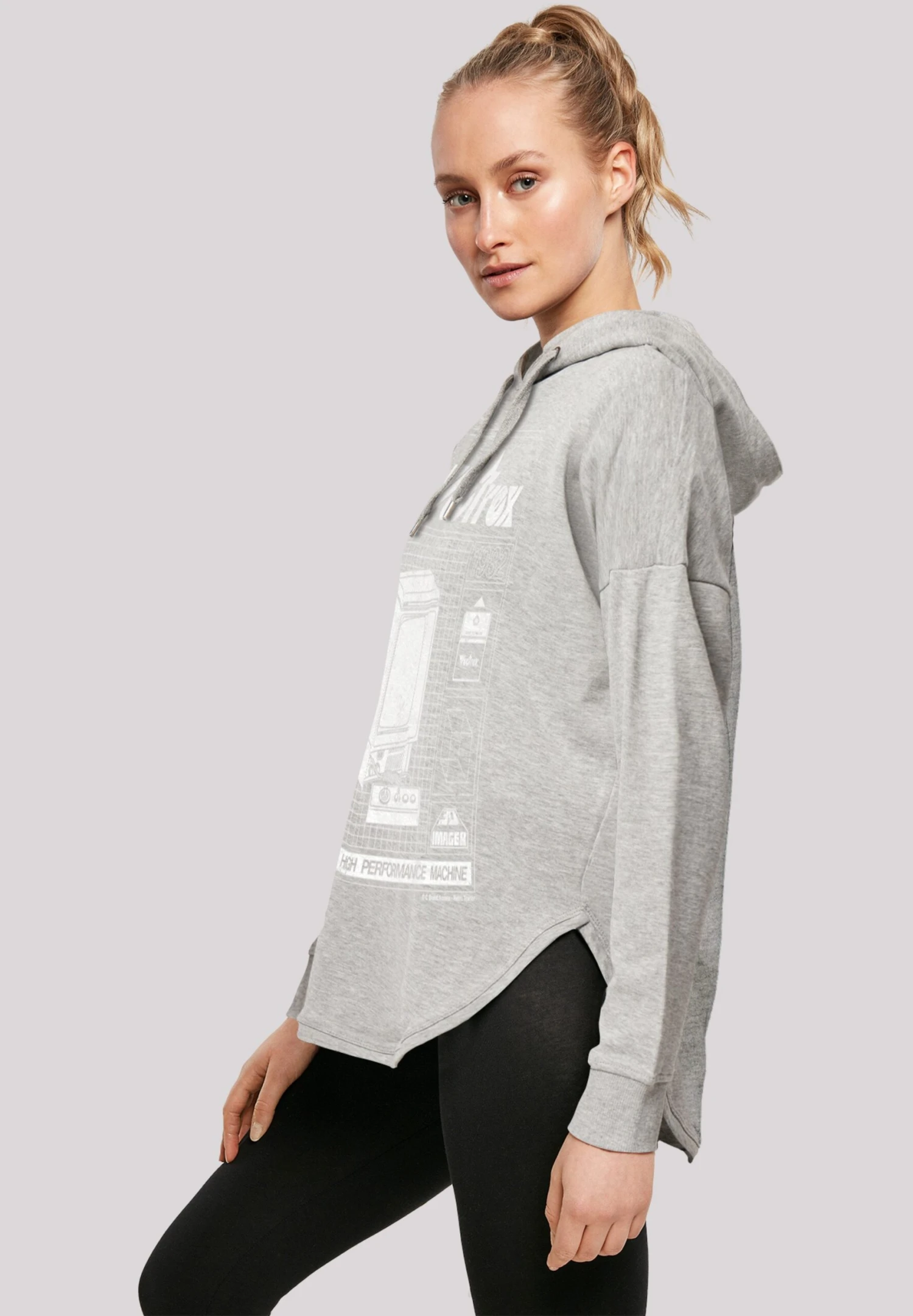 F4NT4STIC Retro Gaming Vectrex 1982 - Hoodie - Grey 7 F4NT4STIC Retro Gaming Vectrex 1982 - Hoodie - Grey - Afbeelding 5