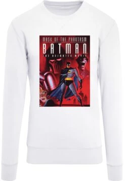 F4NT4STIC Dc Comics Batman Mask Of The Phantasm - Sweater - White -F4Nt4Stic bdb3ab77671e472d8a2e19780edb4a3e