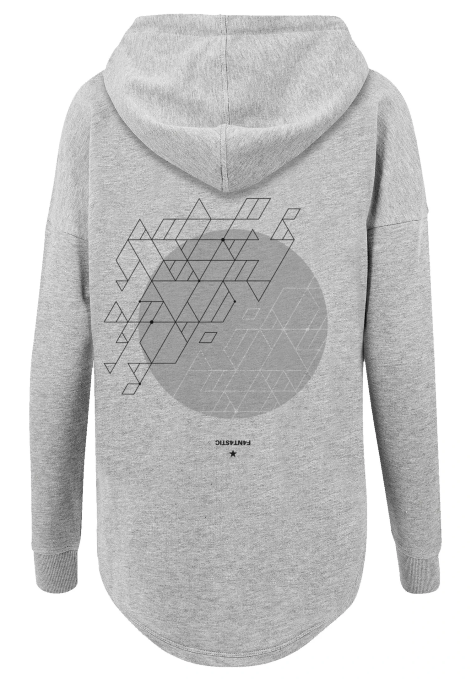 F4NT4STIC Geometrics- Hoodie - Grey 9 F4NT4STIC Geometrics- Hoodie - Grey - Afbeelding 7