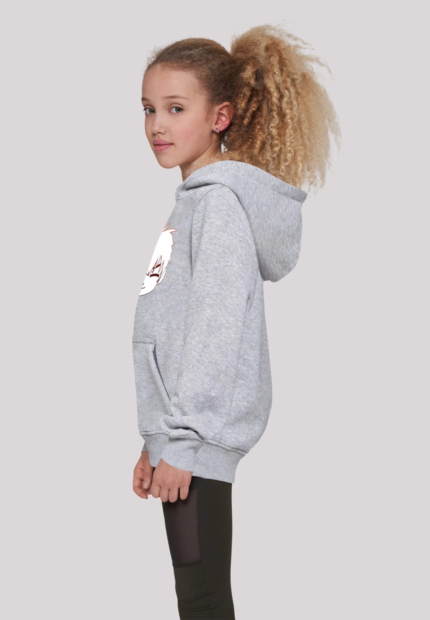 F4NT4STIC Manga Japan - Hoodie - Heather Grey 7 F4NT4STIC Manga Japan - Hoodie - Heather Grey - Afbeelding 5