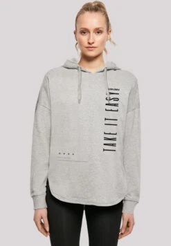 F4NT4STIC Take It Easy Oversize - Hoodie - Grey