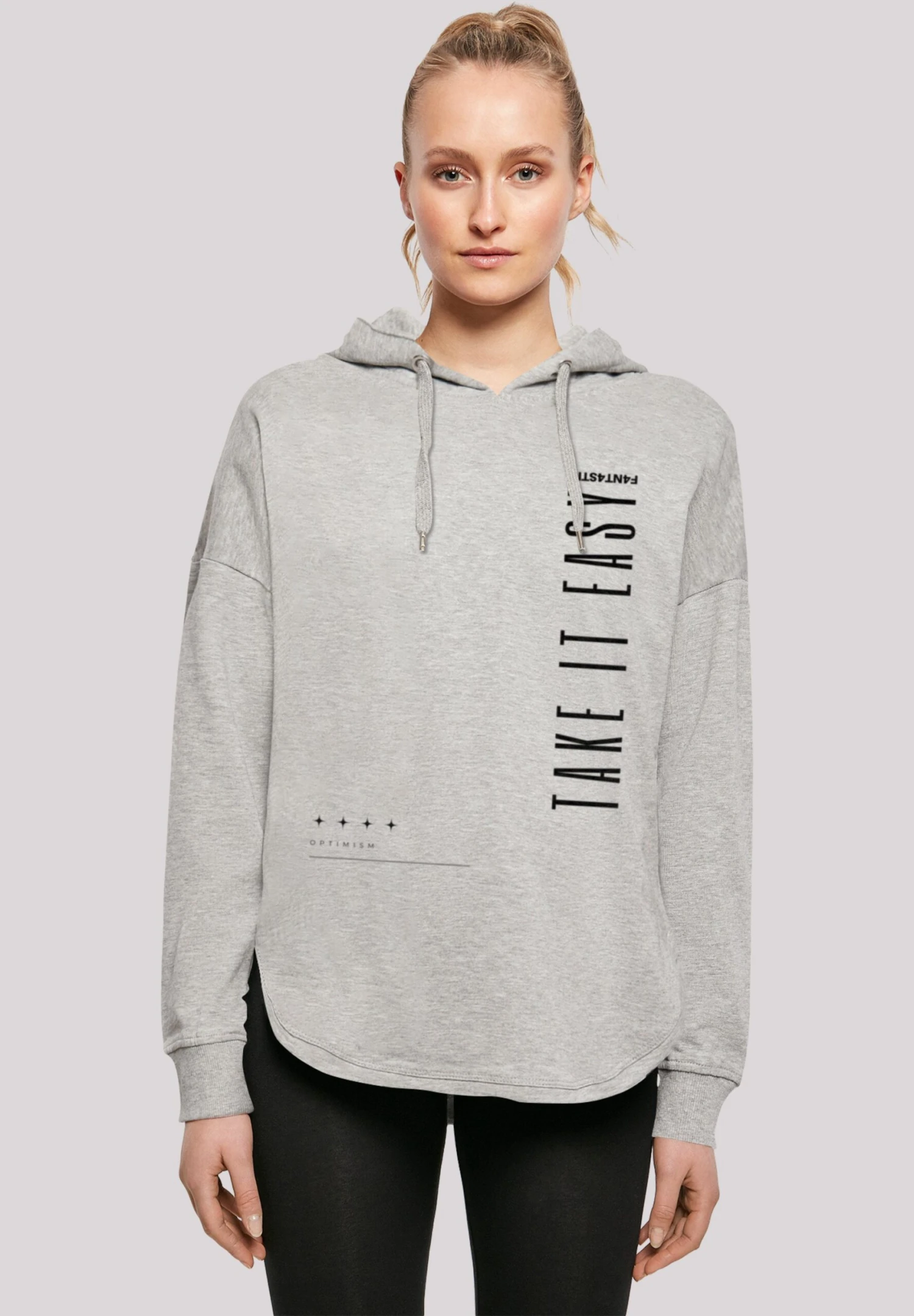 F4NT4STIC Take It Easy Oversize - Hoodie - Grey 3 F4NT4STIC Take It Easy Oversize - Hoodie - Grey