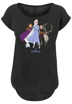 F4NT4STIC Long Cut Disney Frozen Gruppe - T-Shirt Print - Black -F4Nt4Stic c2f7460885c846db981b7d0412286ed1