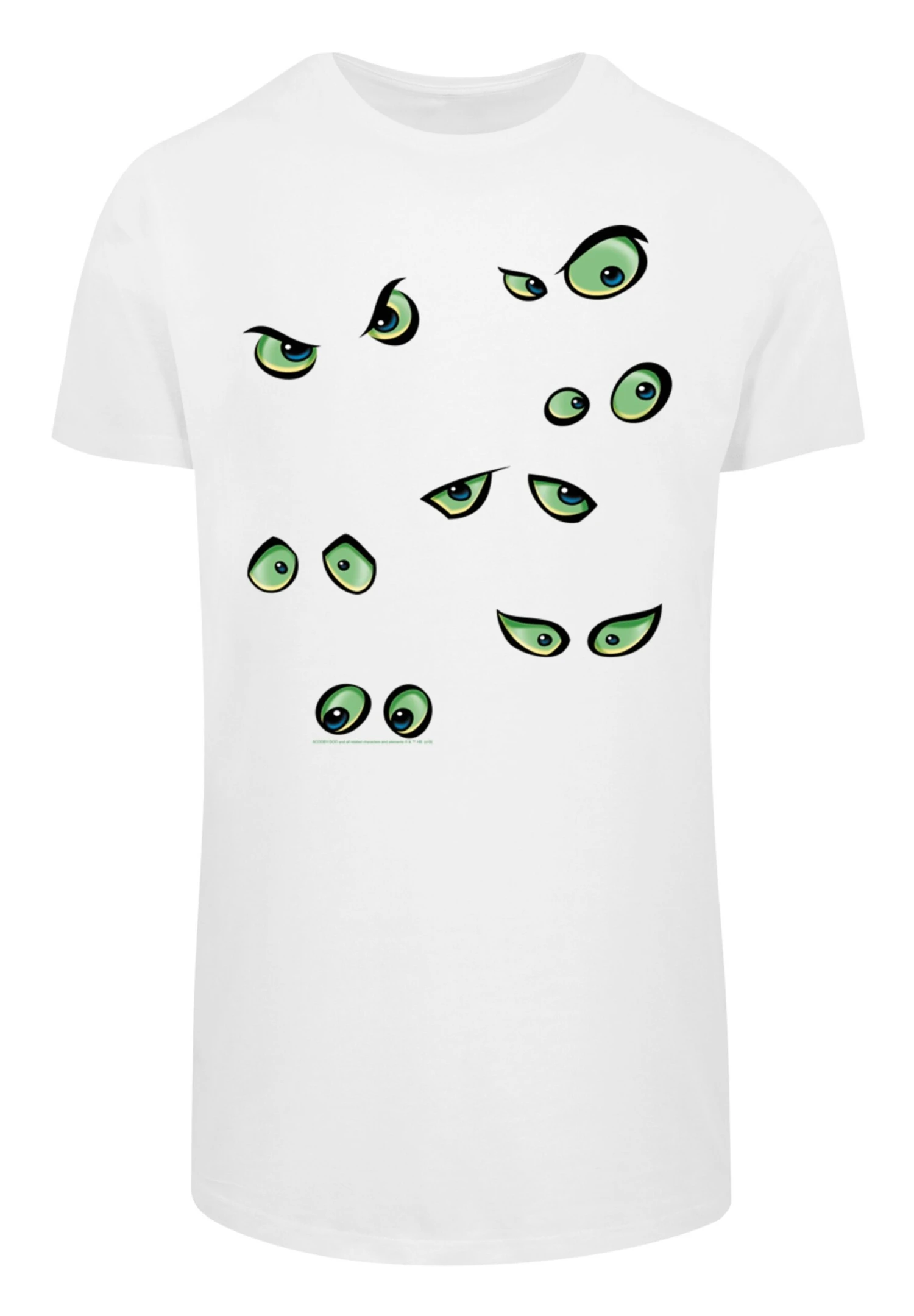 F4NT4STIC Scooby Doo Scary Eyes - T-Shirt Print - White 8 F4NT4STIC Scooby Doo Scary Eyes - T-Shirt Print - White - Afbeelding 6