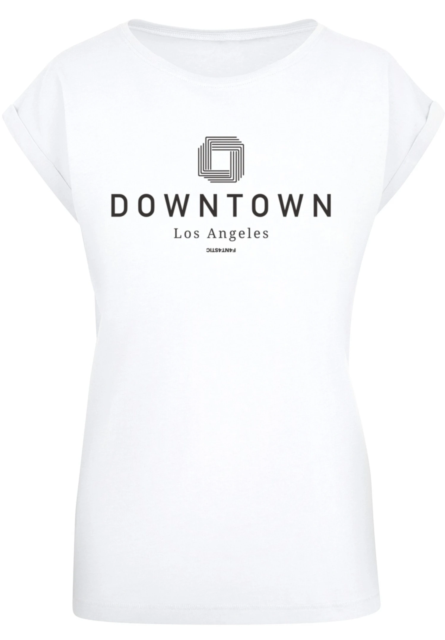 F4NT4STIC Downtown La Short Sleeve - T-Shirt Print - Weiß 8 F4NT4STIC Downtown La Short Sleeve - T-Shirt Print - Weiß - Afbeelding 6