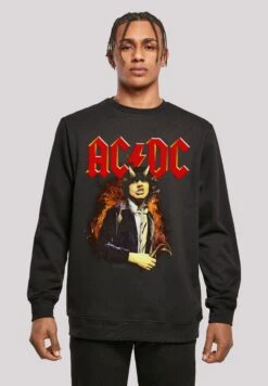 F4NT4STIC Acdc Rock Musik Band Angus Highway To Hell - Sweater - Black