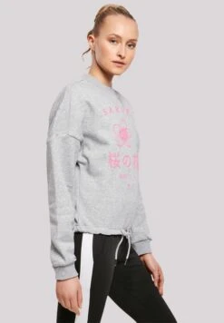 F4NT4STIC Sakura Blume Japan - Sweater - Heather Grey -F4Nt4Stic c5dd076501504a92a628d70805530471