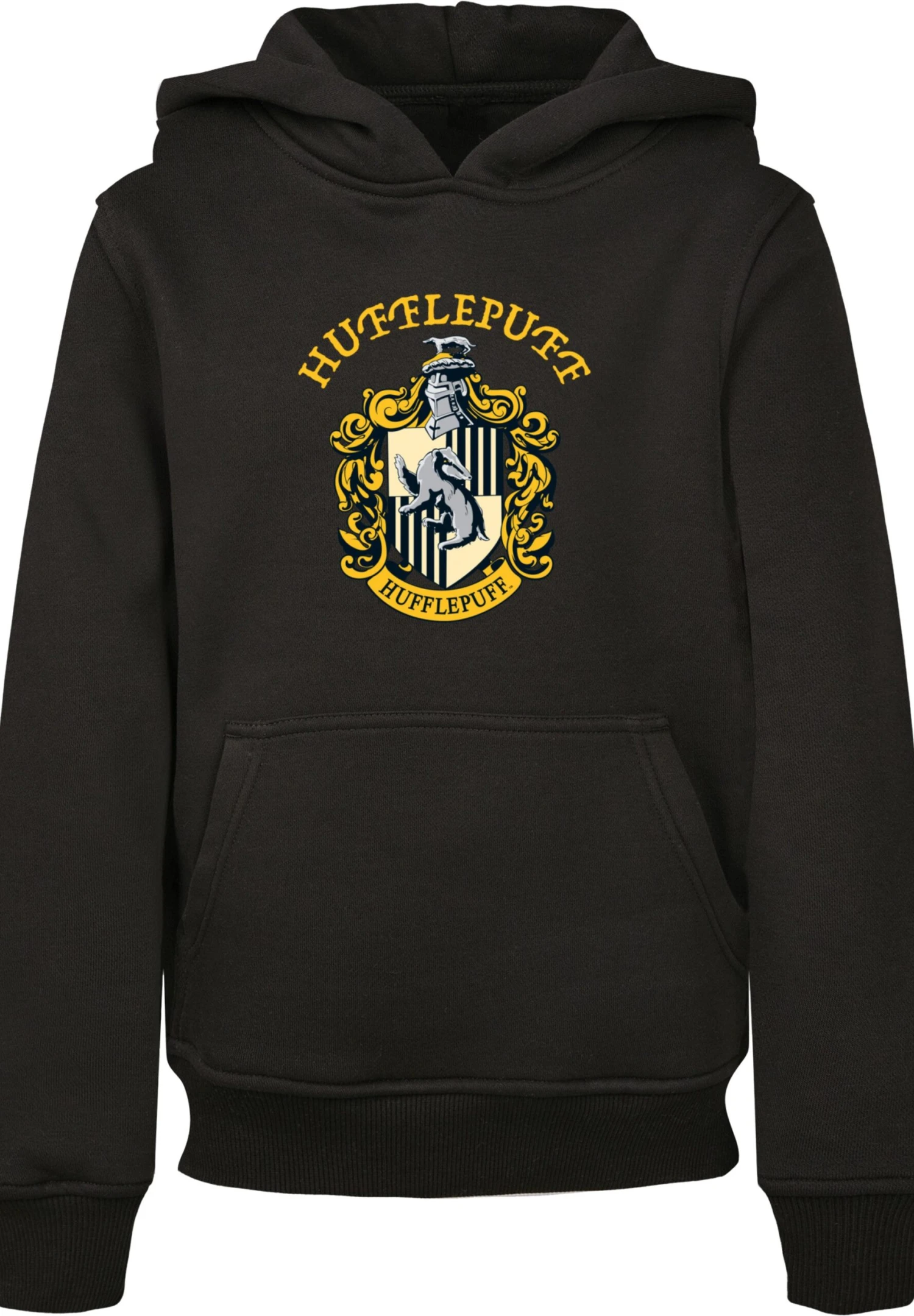 F4NT4STIC Harry Potter Hufflepuff Crest - Sweater - Black 8 F4NT4STIC Harry Potter Hufflepuff Crest - Sweater - Black - Afbeelding 6