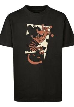 F4NT4STIC Scooby Doo Jack In The Box - T-Shirt Print - Black -F4Nt4Stic c75ad9d8c6e34fbbbe30d30d130ccad4