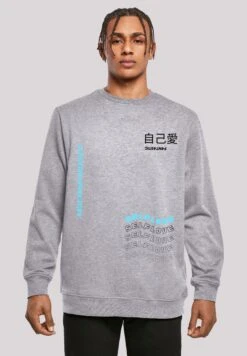 F4NT4STIC Self Love Crewneck - Sweater - Heather Grey