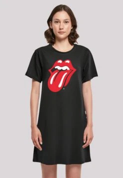 F4NT4STIC The Rolling Stones Zunge - Jerseyjurk - Schwarz