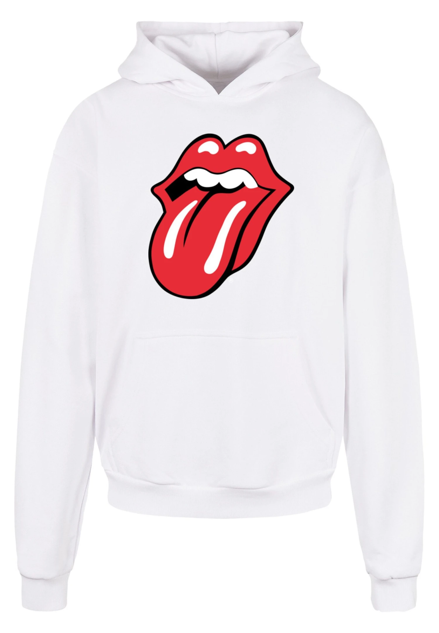 F4NT4STIC The Rolling Stones Rockband Classic Tongue - Hoodie - White 8 F4NT4STIC The Rolling Stones Rockband Classic Tongue - Hoodie - White - Afbeelding 6