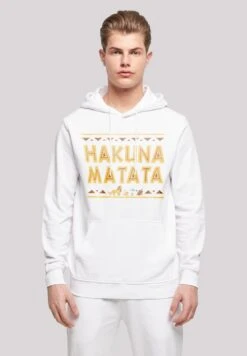 F4NT4STIC König Der Löwen - Hoodie - White