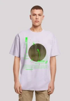 F4NT4STIC Spacewar Retro Gaming Sevensquared - T-Shirt Print - Lilac