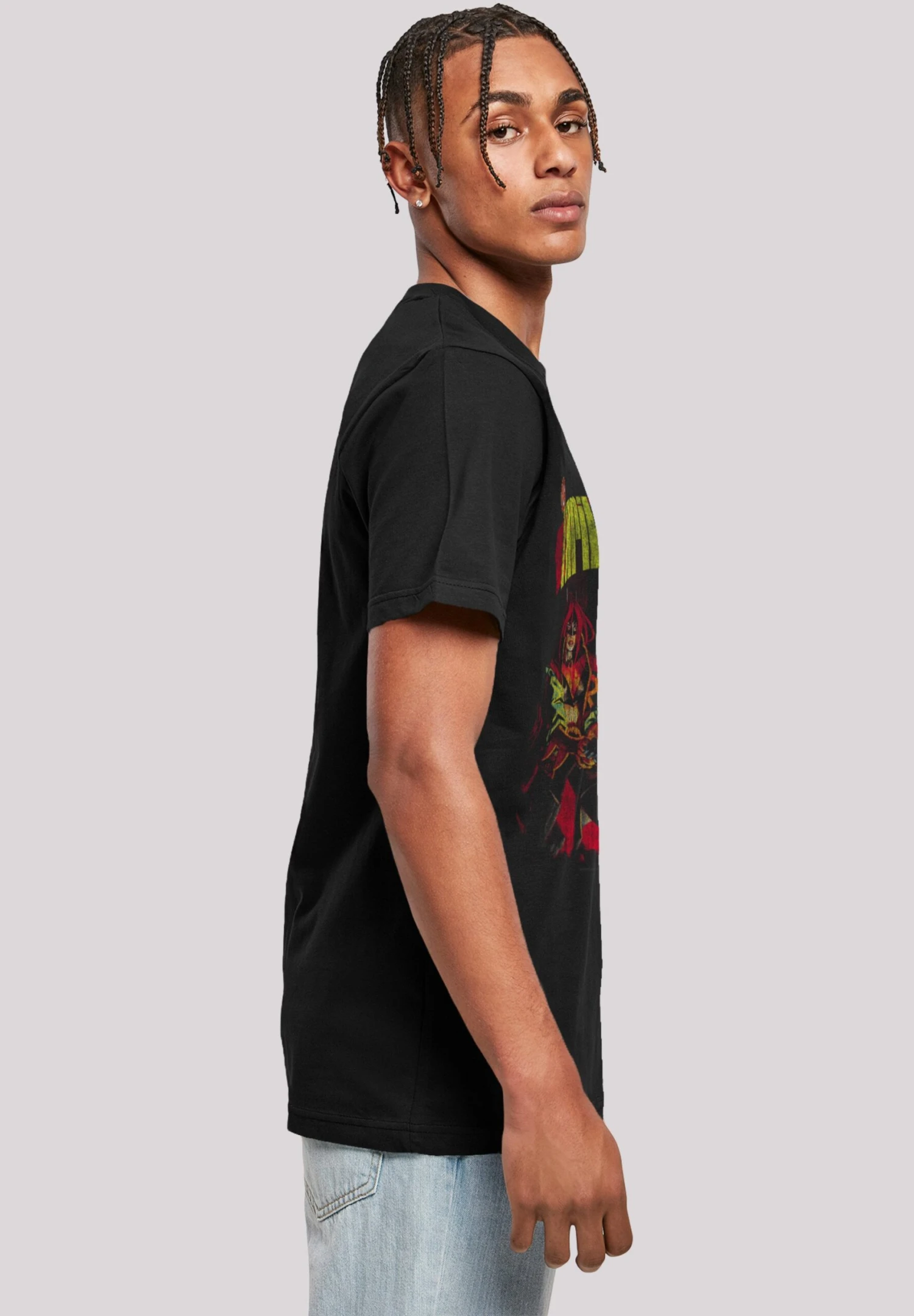 F4NT4STIC Dc Comics Batman And Batgirl Thrilkiller - T-Shirt Print - Black 6 F4NT4STIC Dc Comics Batman And Batgirl Thrilkiller - T-Shirt Print - Black - Afbeelding 4