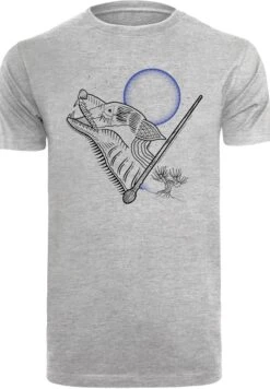F4NT4STIC Harry Potter Werewolf Line Art - T-Shirt Print - Heather Grey -F4Nt4Stic cb98a7f59ac3475b8d8abbf782ed87cd