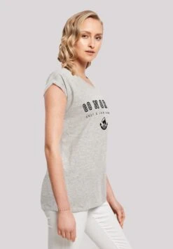 F4NT4STIC Go North KnutJan Hamburg - T-Shirt Print - Heather Grey -F4Nt4Stic cd1c3d6243634db58e14ba0921885ae7